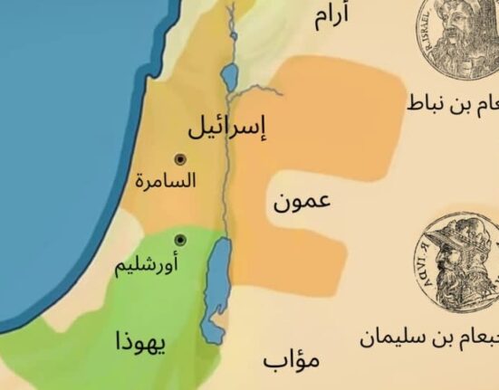 MAPA BIBLICO ISRAEL