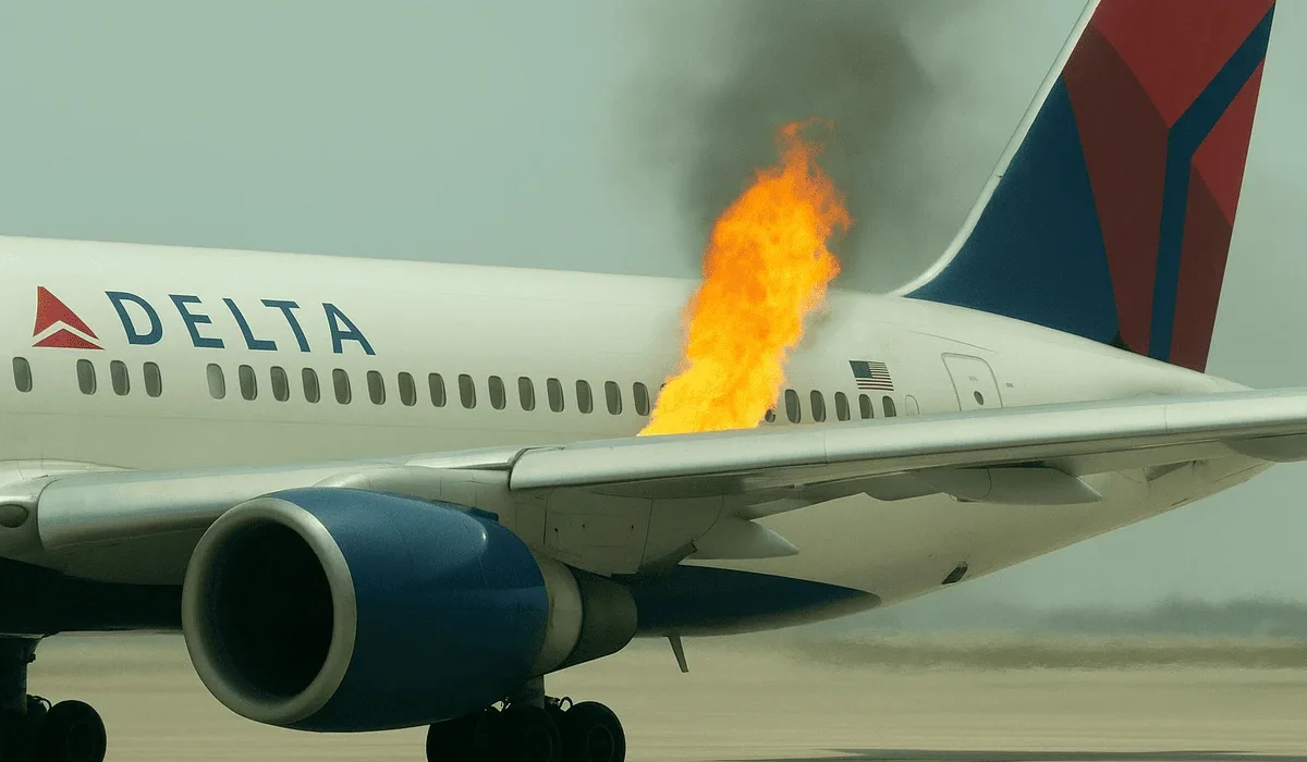 incendio motor derecho delta a330 orlando vjyprt