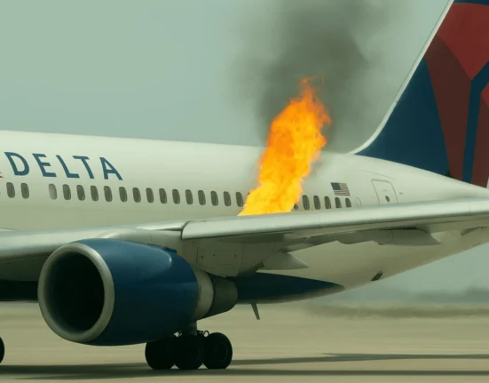 incendio motor derecho delta a330 orlando vjyprt