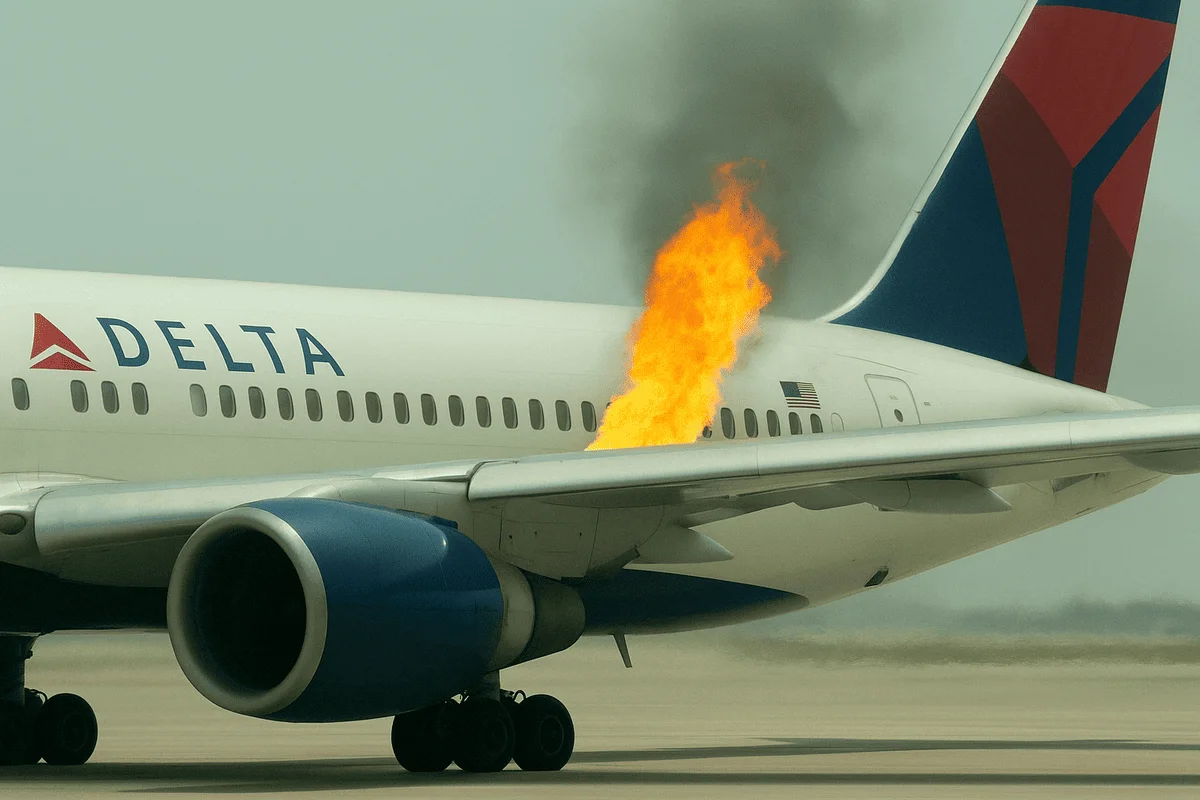 incendio motor derecho delta a330 orlando vjyprt