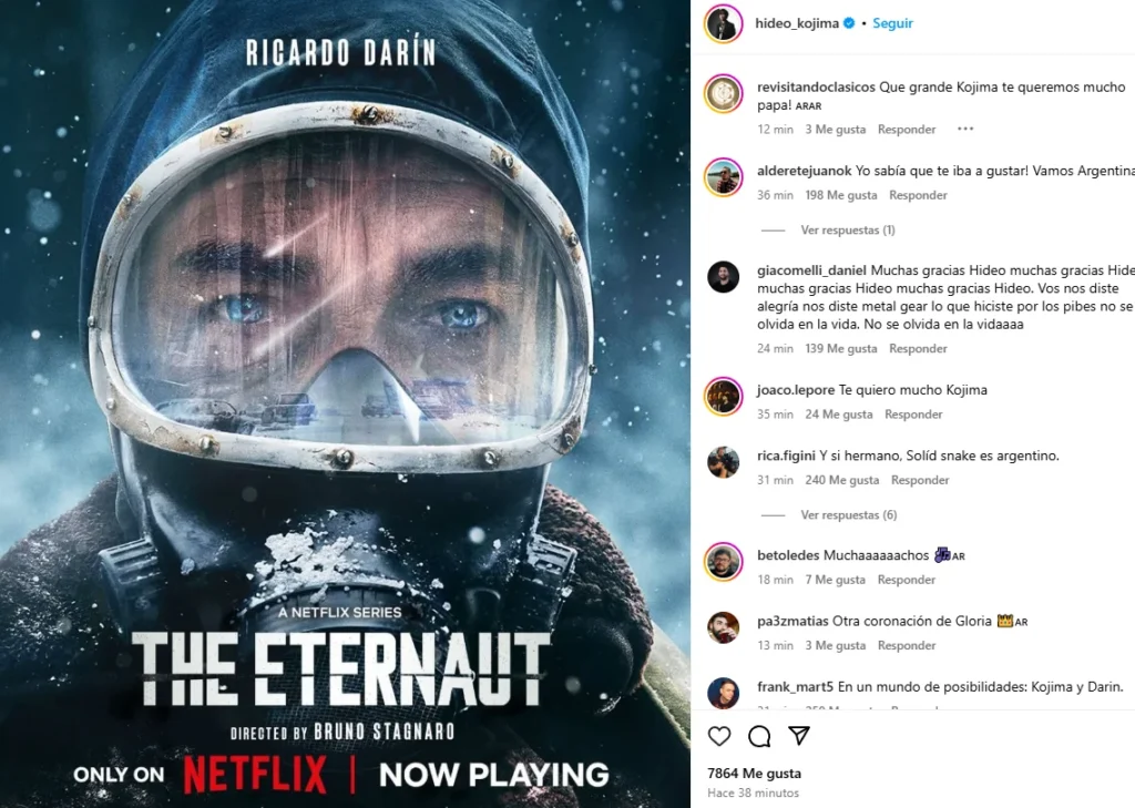"El Eternauta", el nuevo hit de Netflix 2 a hideo kojima le gusto la serie de el eternauta v0 xdp4kfp7odye1.png