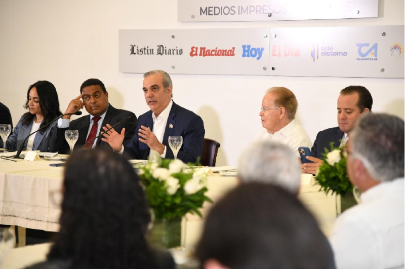Las declaraciones de Luis Abinader en el almuerzo con el Grupo Corripio 4 IMG 8647