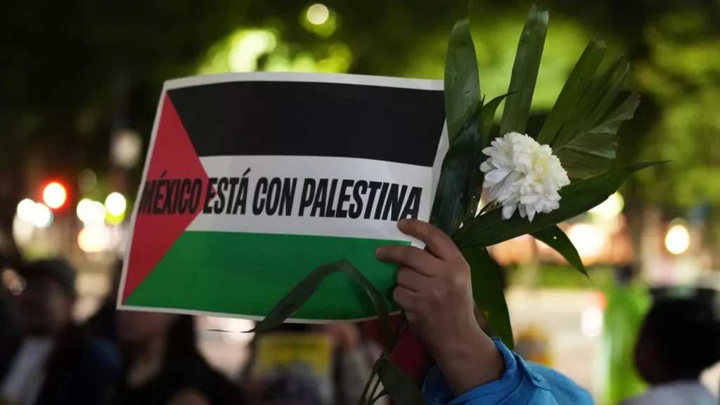 La Ciudad de México exige justicia por periodistas asesinados en Gaza 2 IMG 9012