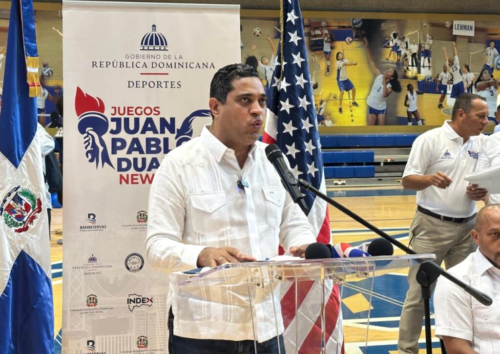 Kelvin Cruz deja iniciados en Nueva York los Juegos Deportivos Juan Pablo Duarte 2 PHOTO 2025 08 16 09 14 24