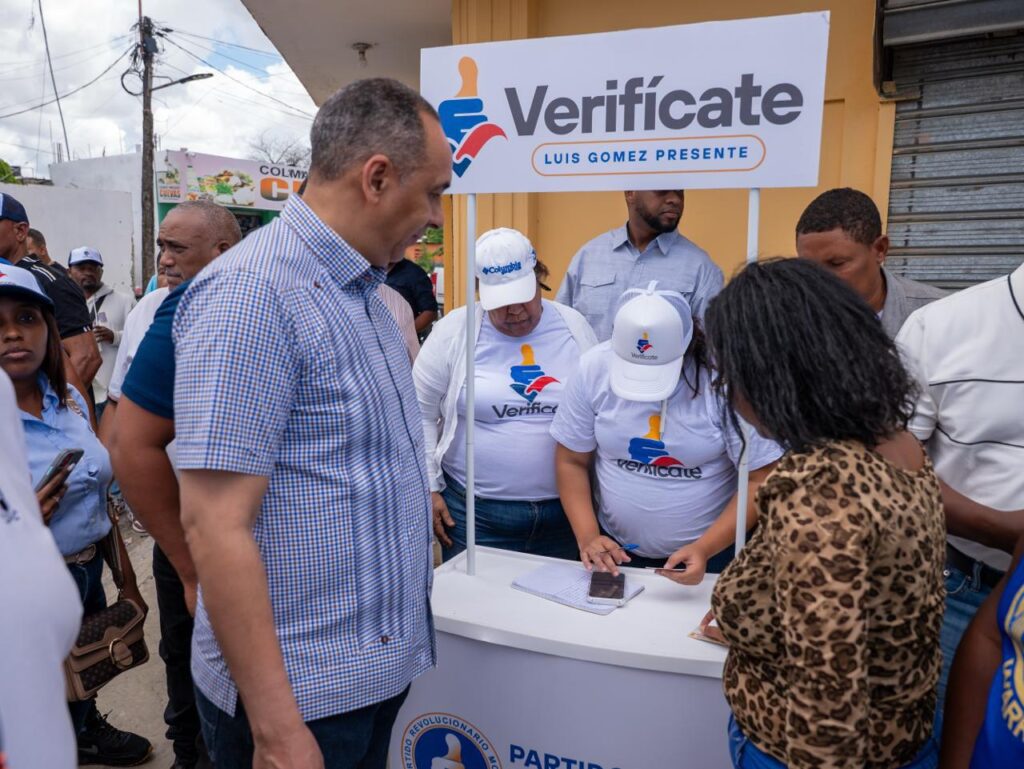 El PRM se pone tecnológico: jornada "Verifícate" supera el millón de militantes verificados 2 IMG 2126
